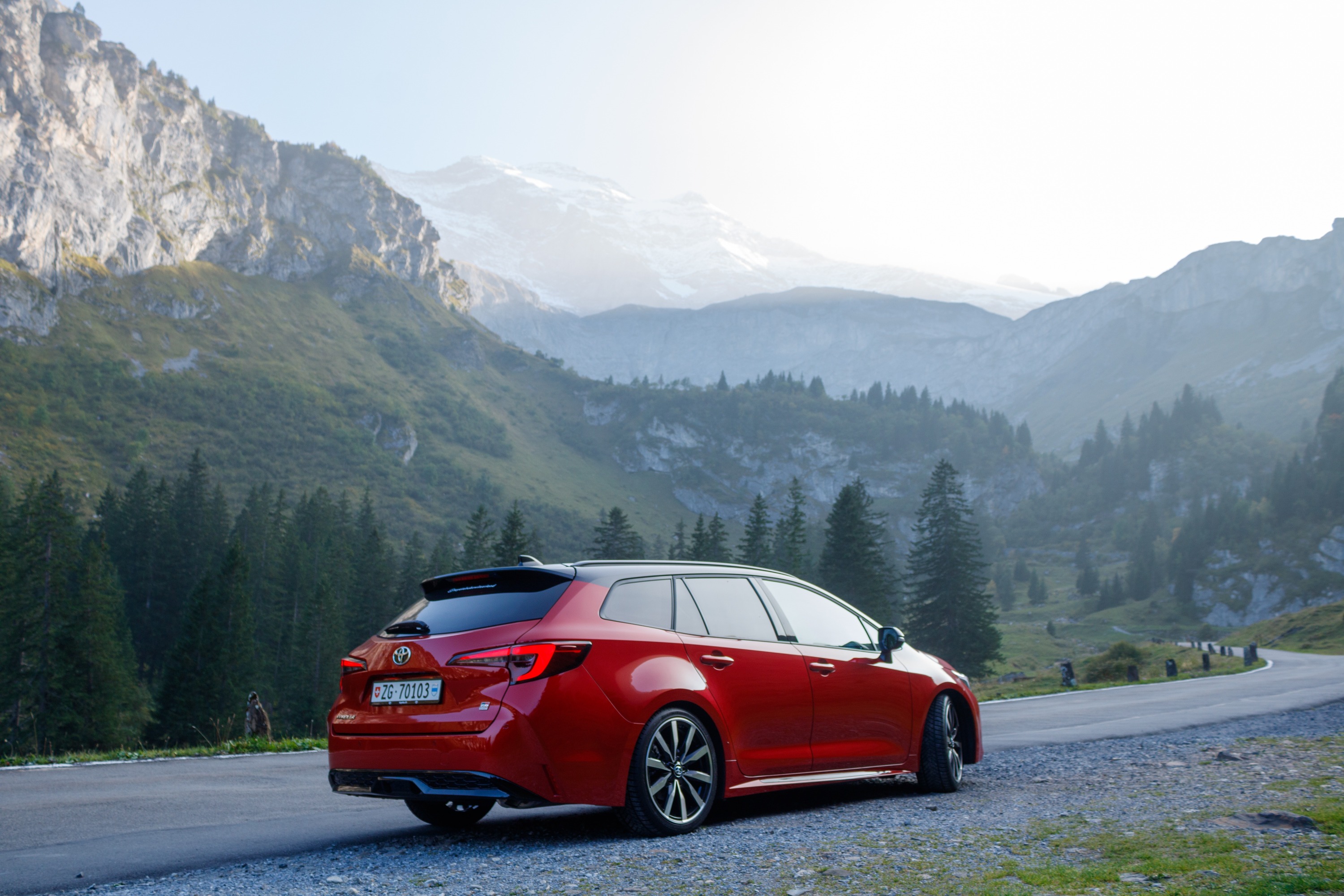 Klausenpass mit den richtigen Felgen